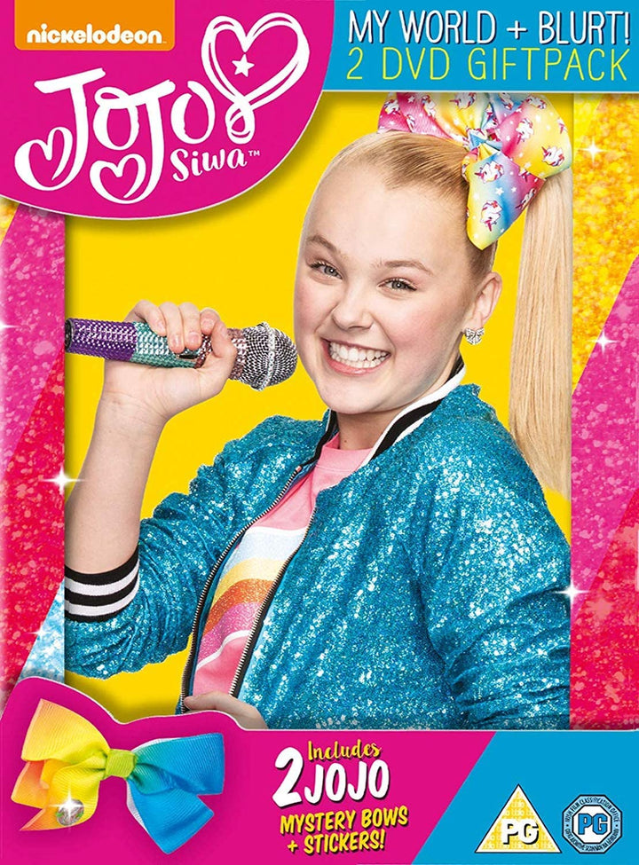 Jojo Siwa DVD Giftset (Includes Blurt/My World and BFF Bows) - TV program [DVD]