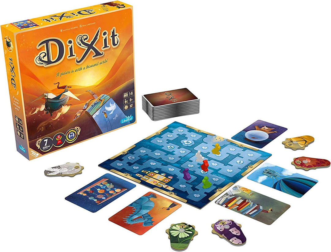 Libellud UNBOX NOW | Dixit (2021) | Board Game | Ages 8+ | 3 to 8 Players | 30 M