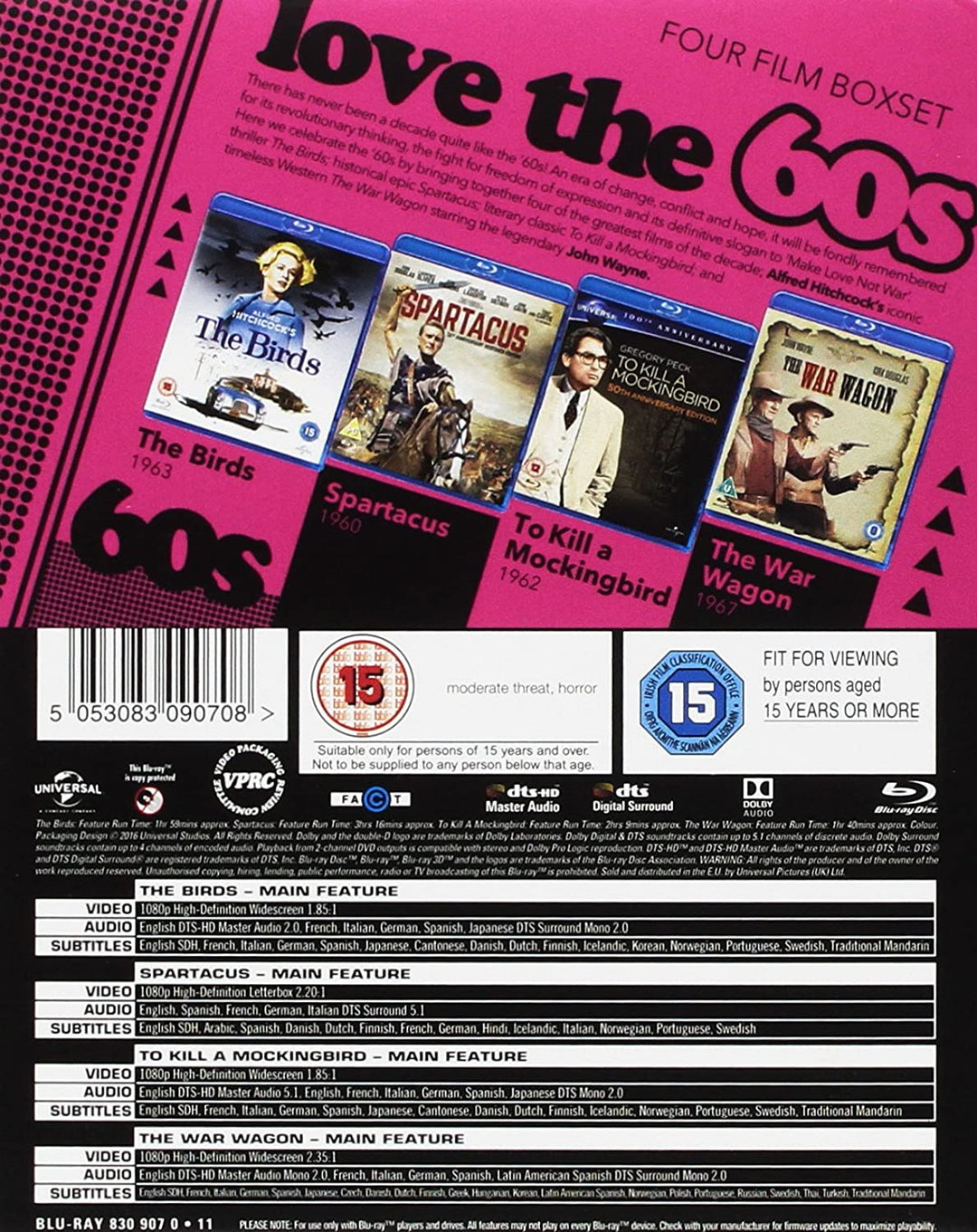 Films That Define A Decade: '60s - [Blu-ray]