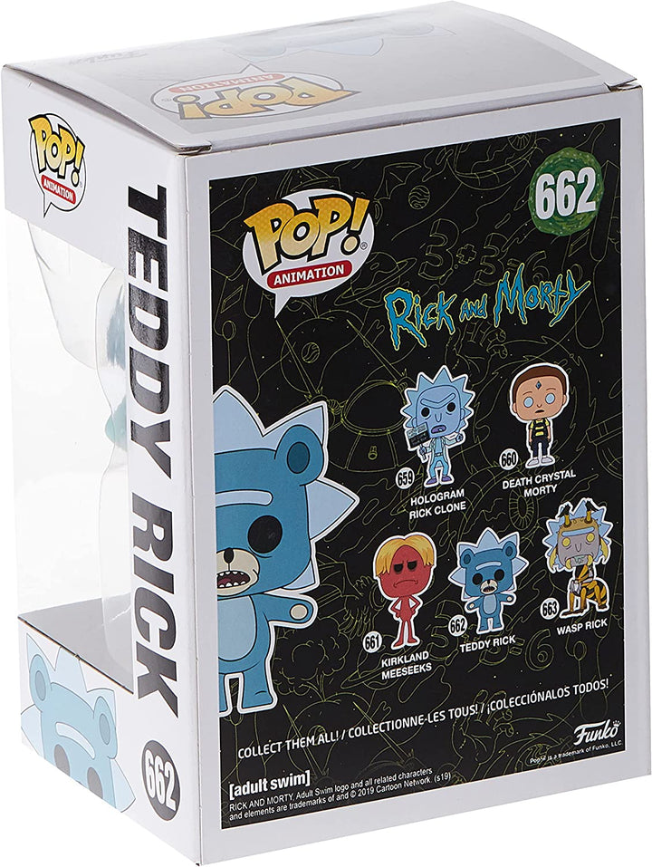 Rick & Morty Teddy Rick Funko 44250 Pop! Vinyl #662