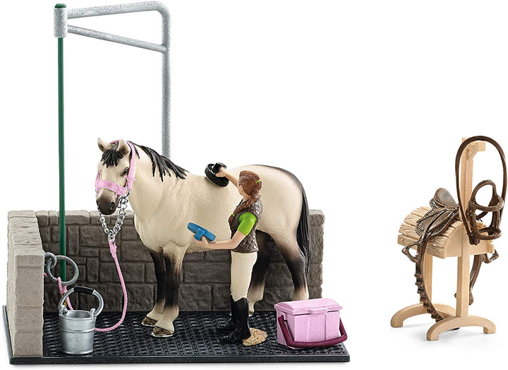 Schleich paardenwasplaats