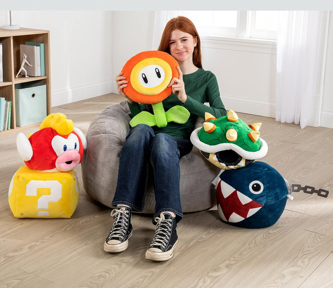 Club Mocchi Mocchi Super Mario Question Block Mega Plush