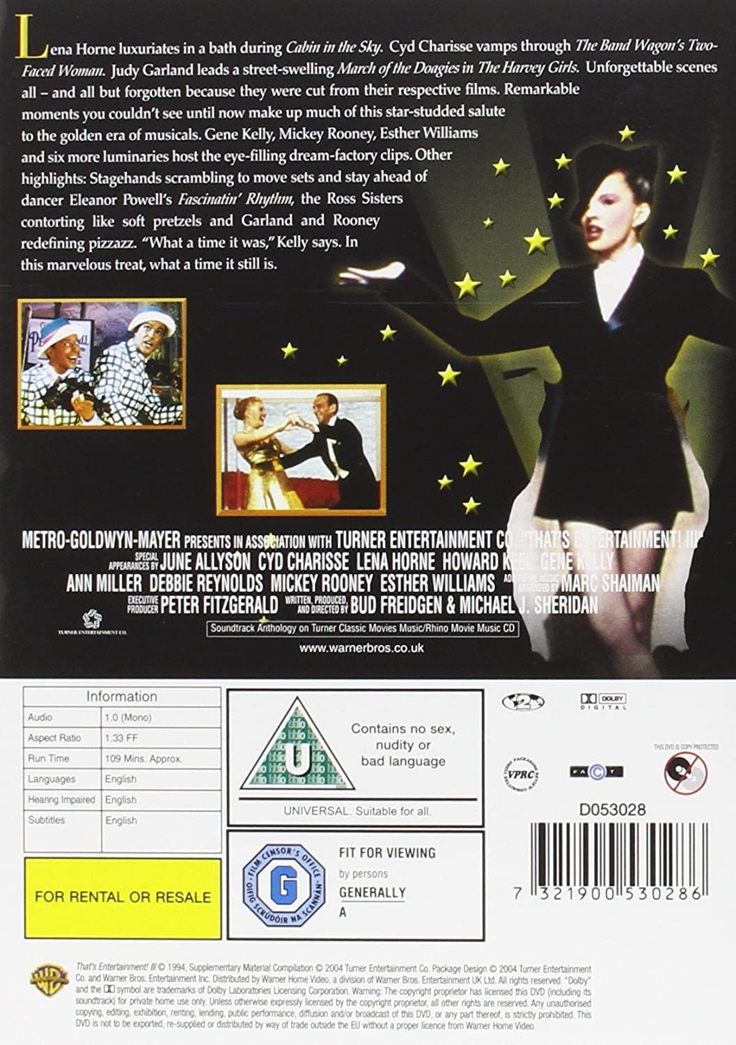 That's Entertainment: The Complete Collection [2007] [2005] - [DVD]