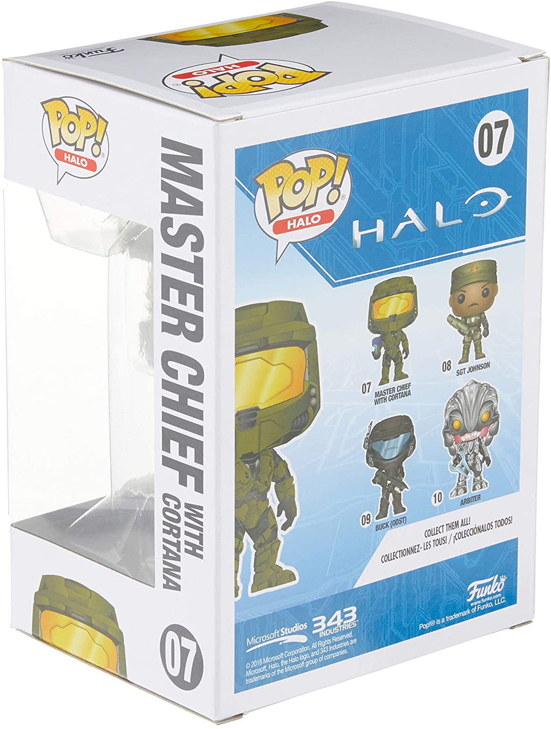 Halo Master Chief  With Cortana Funko 72771 Pop! Vinyl #07