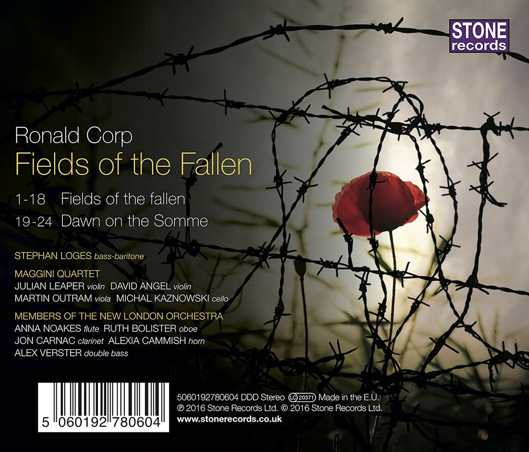 Stephan Loges - Fields Of The Fallen [Audio CD]