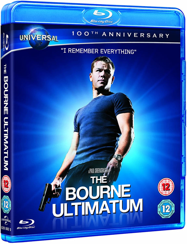 The Bourne Ultimatum - Augmented [Region Free] - Action/Thriller [Blu-ray]