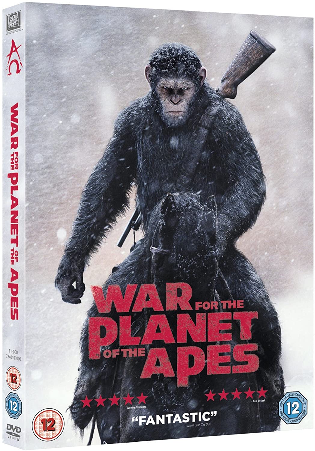 War for the Planet of the Apes [DVD] [2017]