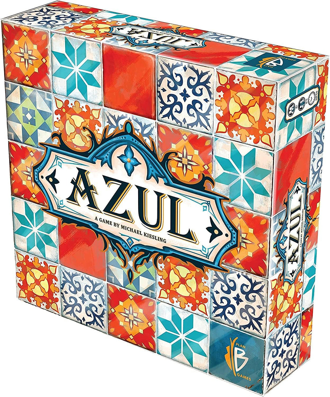 Plan B Games UNBOX Now | Azul | Board Game | Ages 8+ | 2 to 4 Players | 30 to 45 Minutes Playing Time