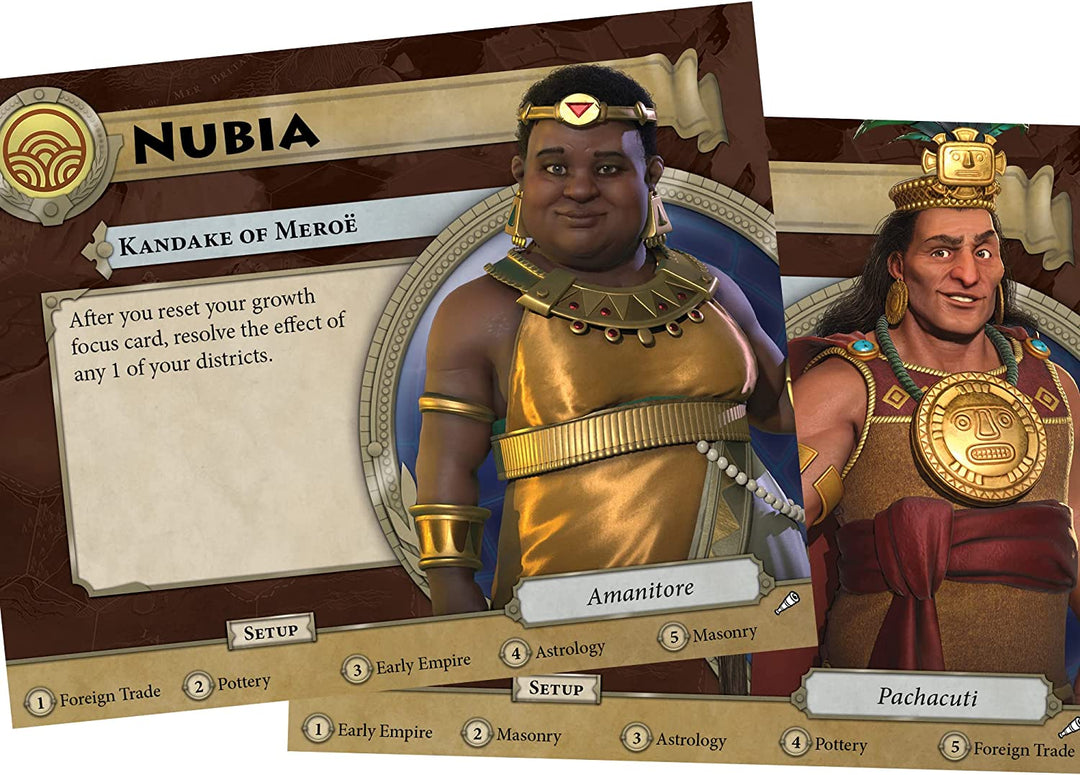 Fantasy Flight Games Civilization: A New Dawn - Terra Incognita Expansion (FFGCIV02)