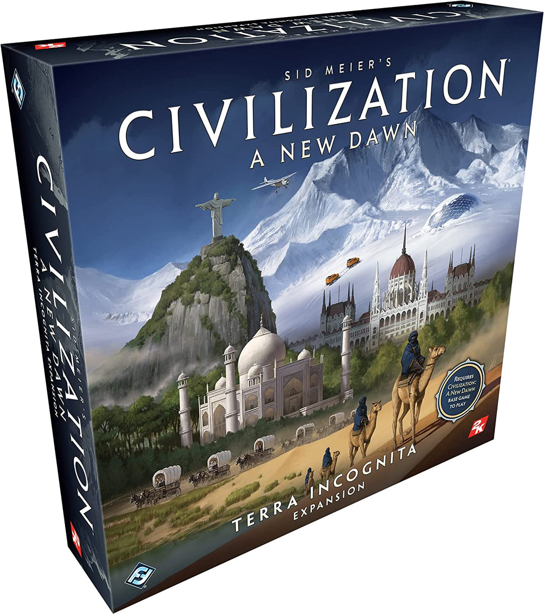 Fantasy Flight Games Civilization: A New Dawn - Terra Incognita Expansion (FFGCIV02)