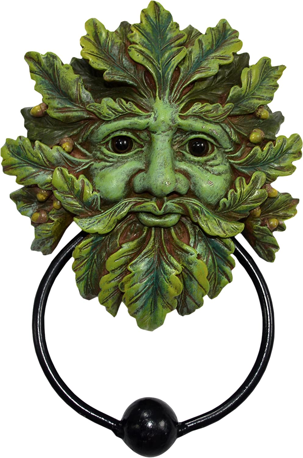 Nemesis Now Green Man Door Knocker 20cm, Polyresin