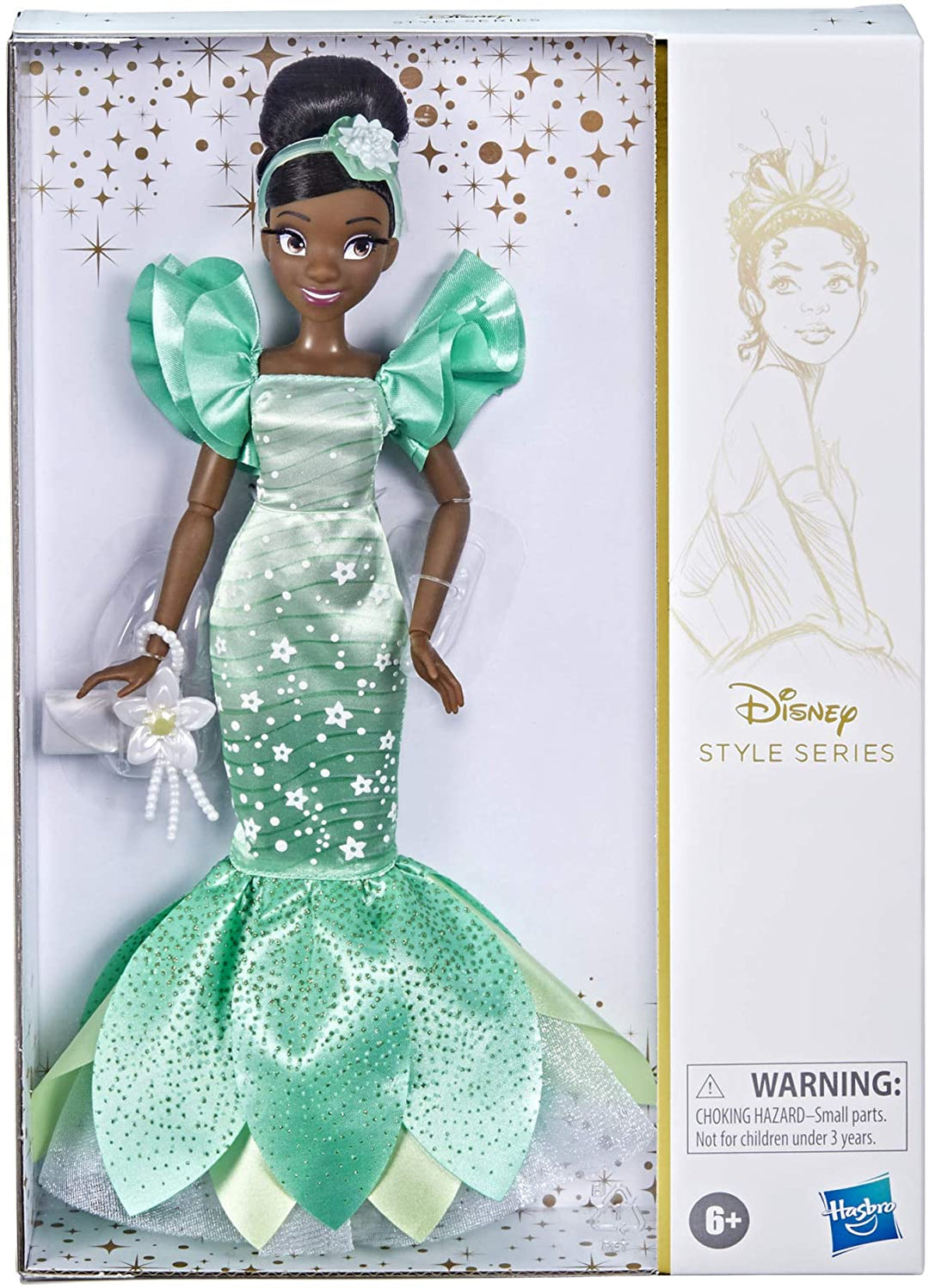 Bambola manichino stile principessa Disney Tiana 30 cm