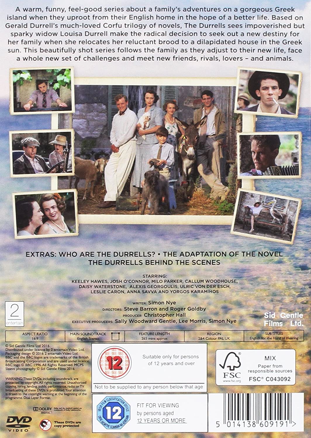 The Durrells - Series 1 - Comedy-drama [DVD]