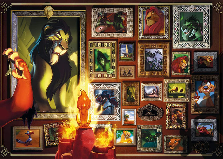 Ravensburger Puzzle Villainous : Scar (1000 pieces)