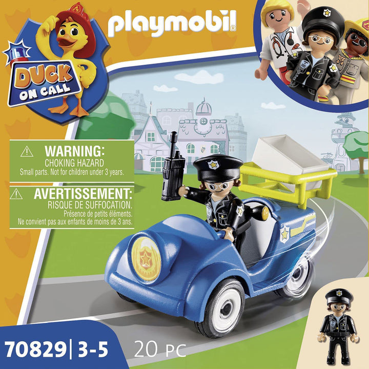 Playmobil VOITURETTE POLICE DUCK ON CALL