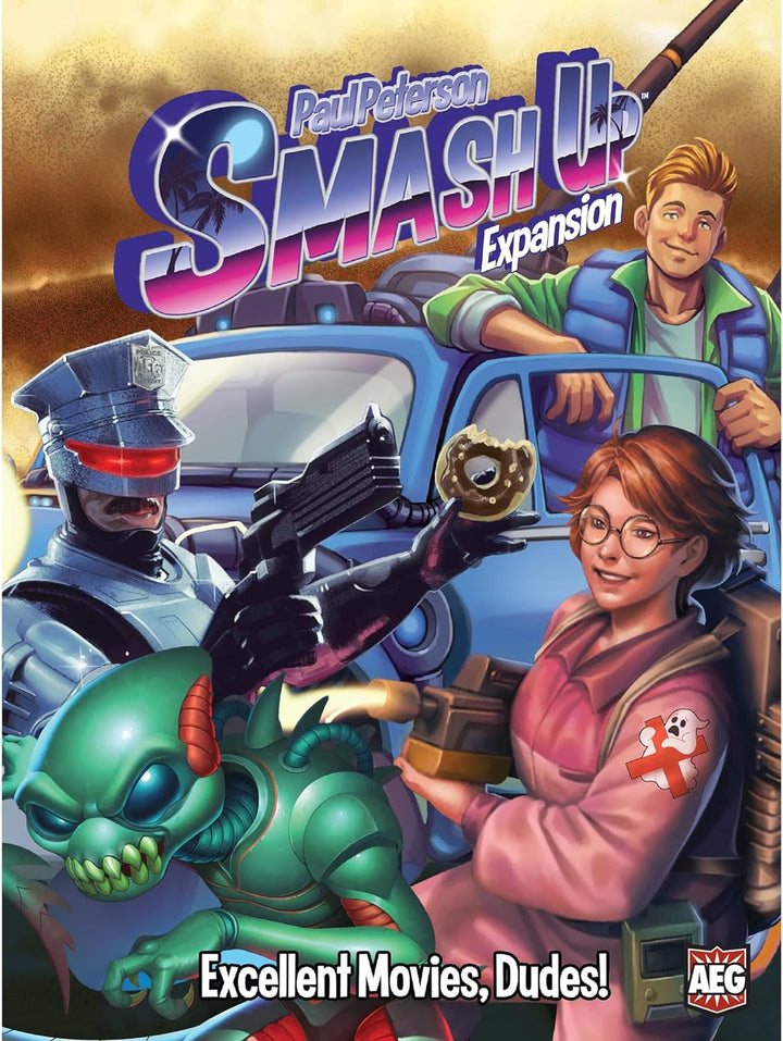 AEG Alderac Entertainment Group Smash Up: Excellent Movies, Dudes! Expansion