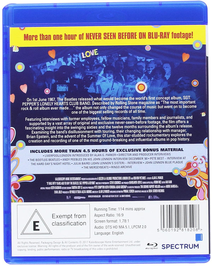 It Was Fifty Years Ago Today! The Beatles: Sgt. Pepper & Beyond - Comedy [Blu-Ray]