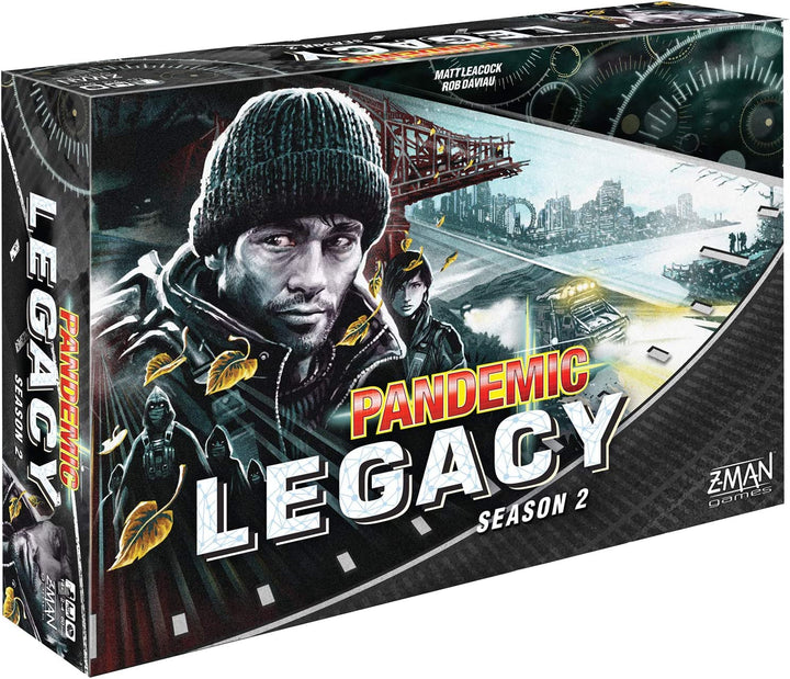 Z-Man-Spiele | Pandemic Legacy Staffel 2 Black Edition | Brettspiel | Ab 13 Jahren | F