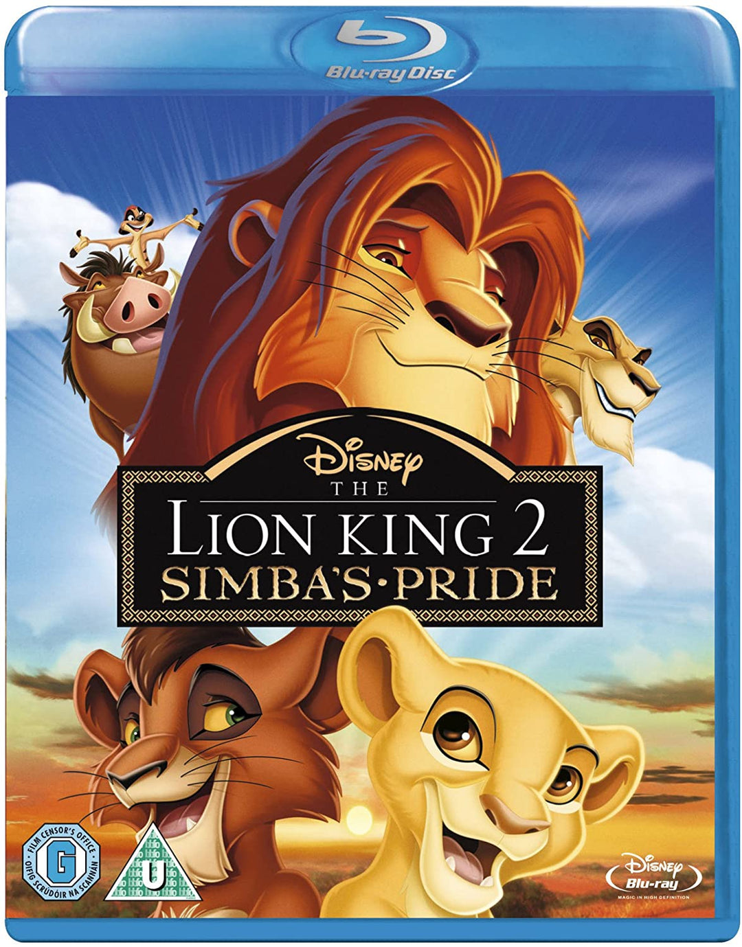 the lion king 2 simba's pride [2017] - Musical/Family [Blu-ray]