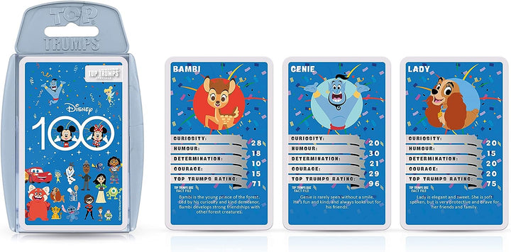 Disney 100 Top Trumps Card Game