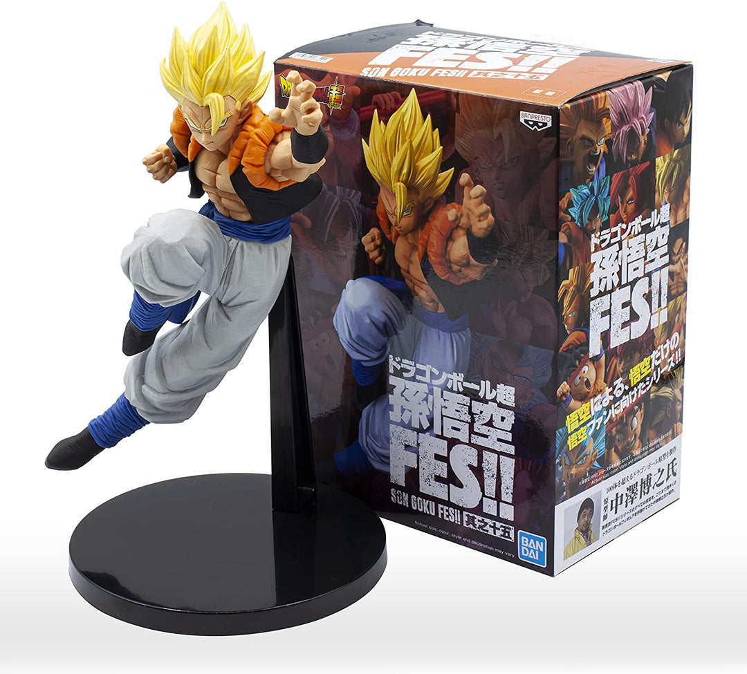 Banpresto DRAGON BALL SUPER - Son Goku FES SSG Gogeta - Figur 20cm Vol.15