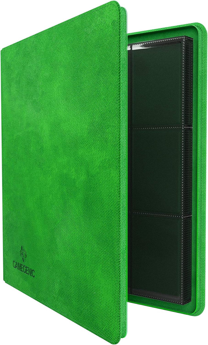 Gamegenic GGS31024ML Zip-Up Album (24-Pocket), Green