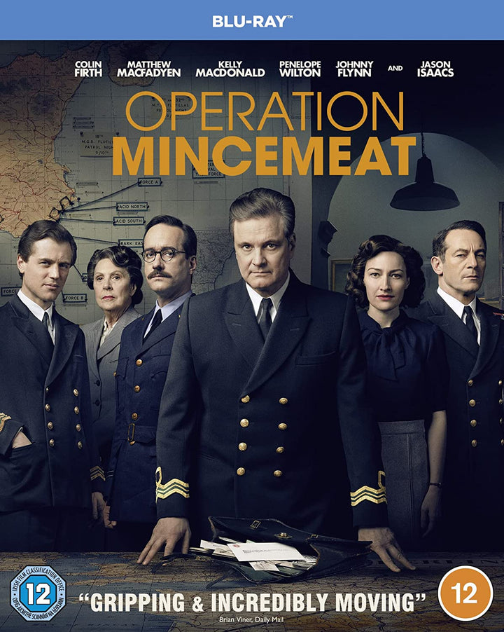 Operation Mincemeat [2022] [Region Free] [Blu-Ray]