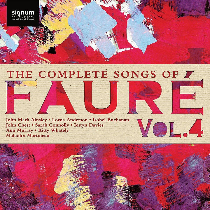 The Complete Songs Of Faure [Audio CD]