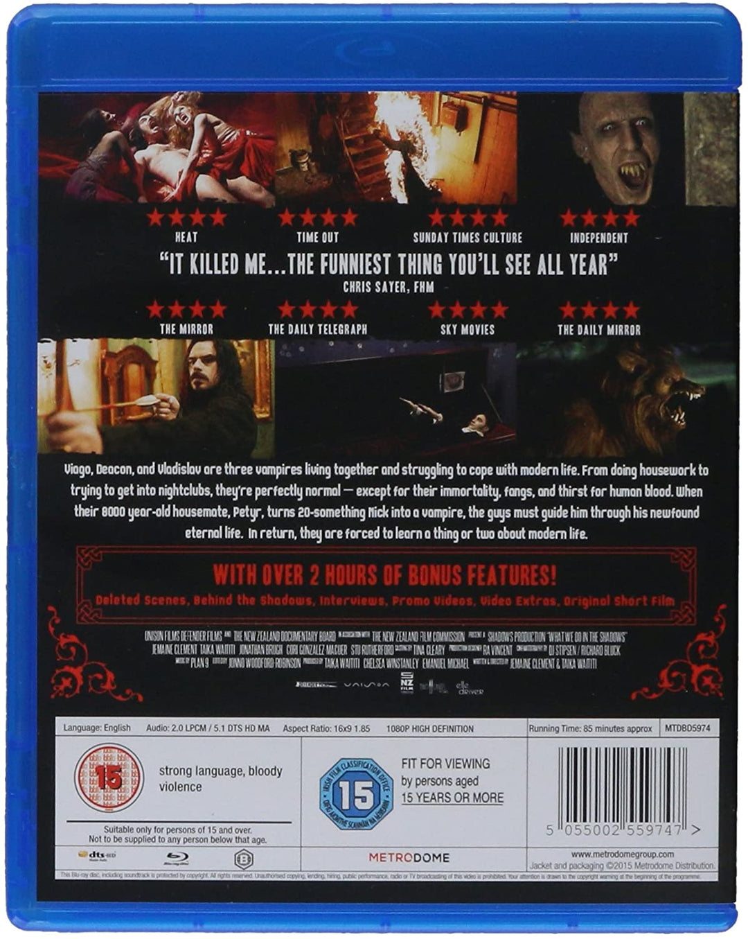 What We Do In The Shadows - Mockumentary  [Blu-ray]