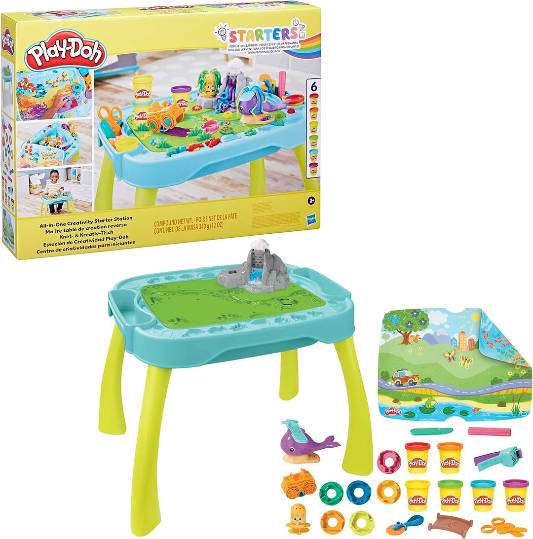 Play-Doh All-in-One Creativity Starter Station - Imaginative Play for Ages 3+ (F6927)