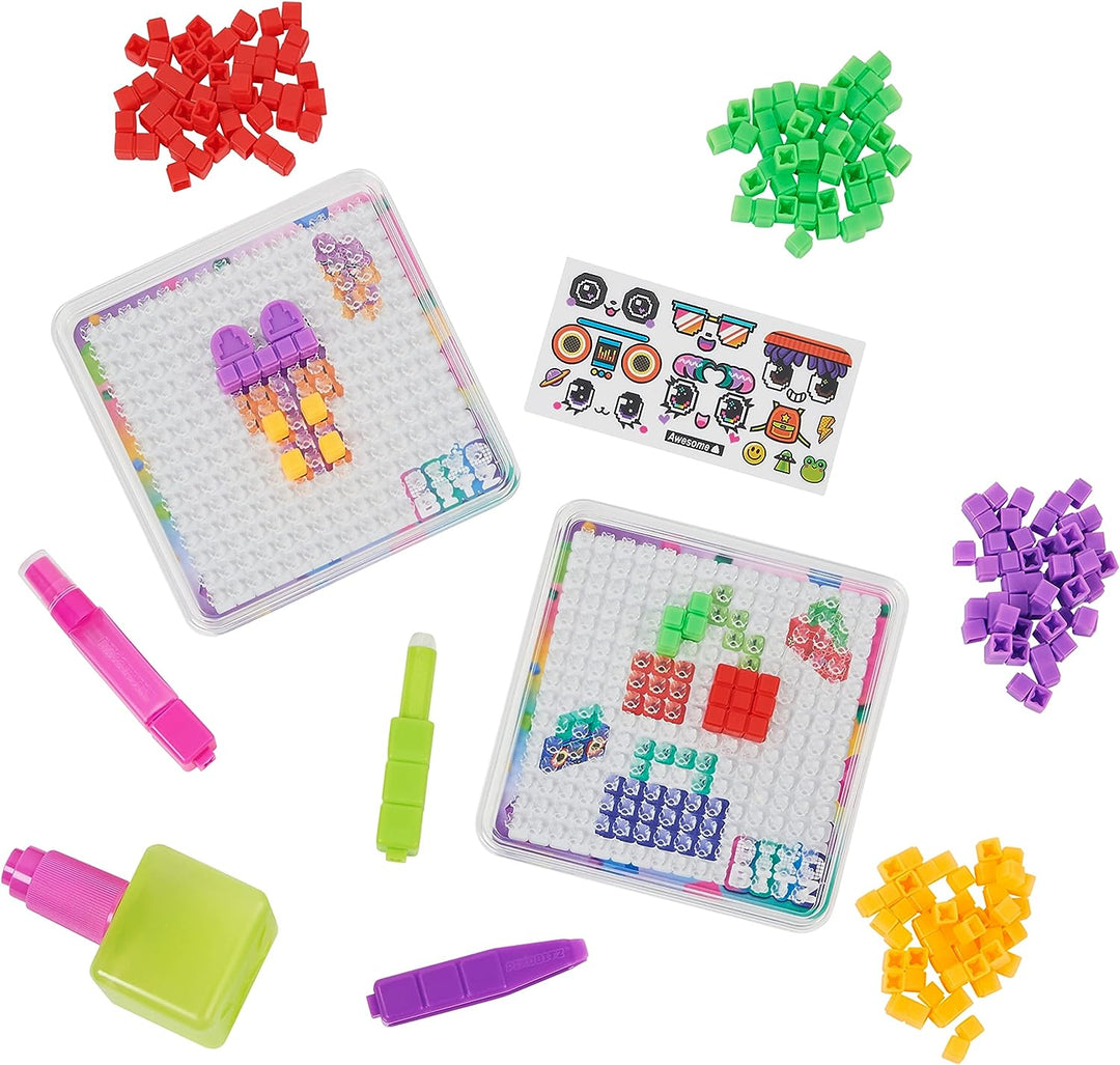 Pixobitz Studio with 500 Water Fuse Beads, Decos and Accessories