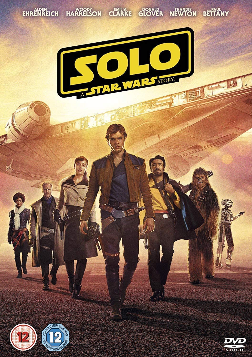 Solo: A Star Wars Story (2018) - DVD (Region 2) (‎BUA0293401)