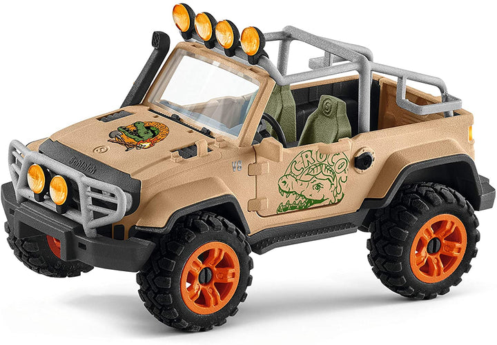 Schleich Wild Life 42410 4x4 voertuig met lier