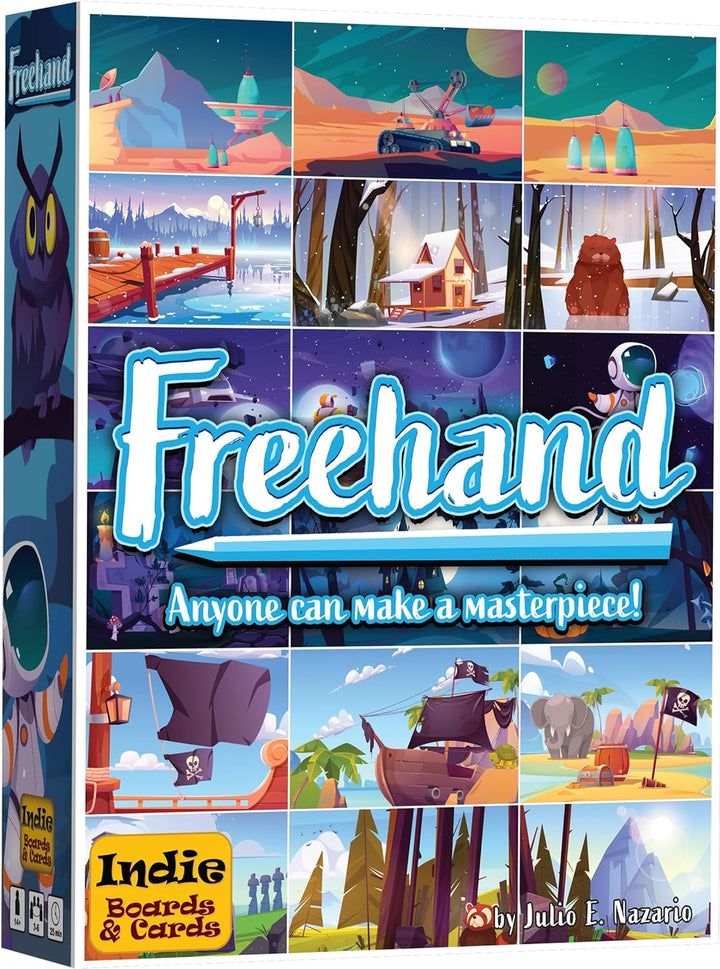 Freehand by Indie Boards & Cards, Party Board Game