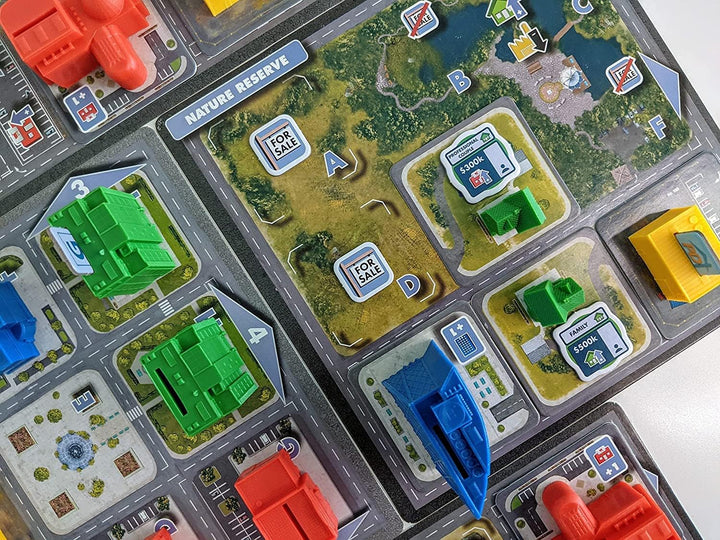 BoardGame Magnate: The First City - Fun Strategy Board Game for 1 to 5 Players