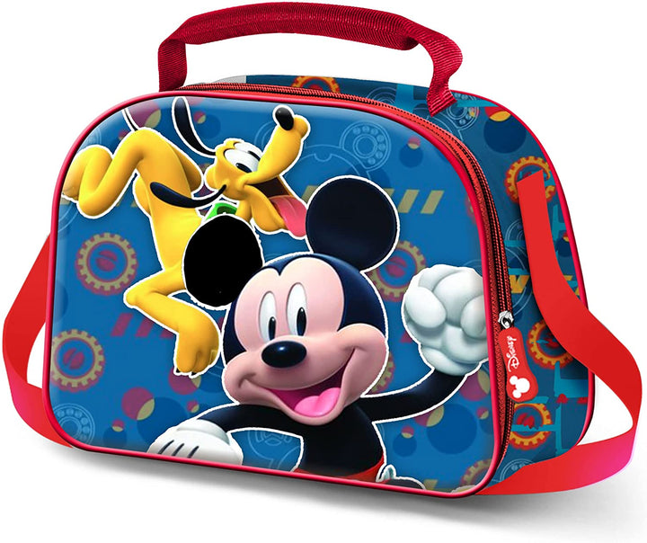 Karactermania Mickey Mouse Happy Friends 3D Embossed Lunch Bag (03708)