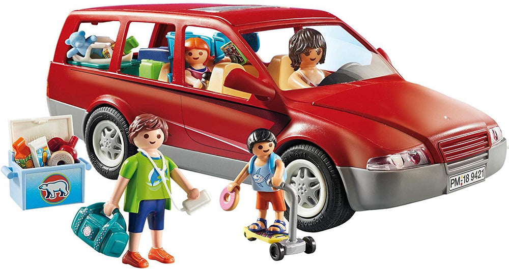 Playmobil Family Fun 9421 Family Car for Children Ages 4+ - Yachew