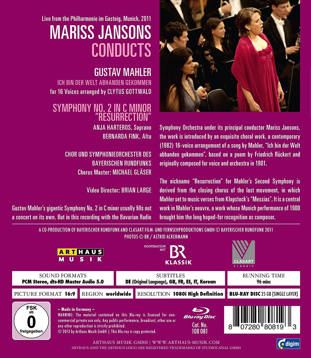 Mariss Jansons Conducts [2013] [Blu-ray]