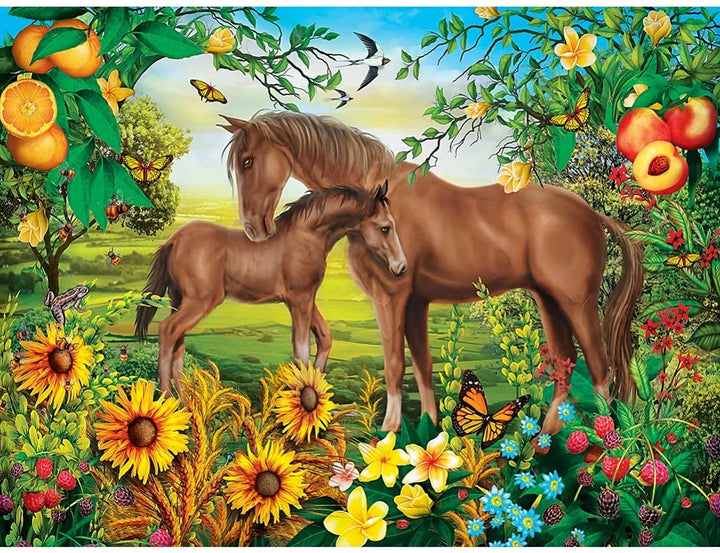 MasterPieces 31849 Green Acres Neighs & Nuzzles Puzzle, Multicolored, 18" x 24"