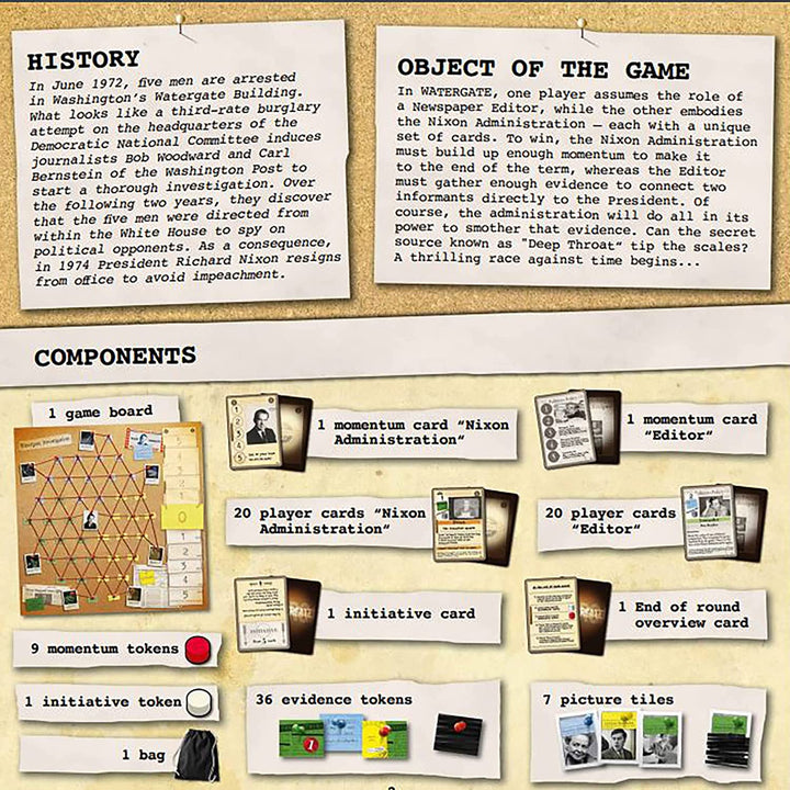 Capstone Games Watergate White Box Edition (82683)