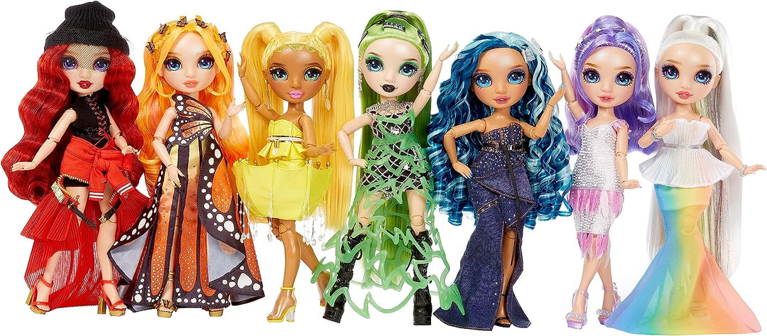 Rainbow High Fantastic Poppy Rowan Orange Doll Fashion Playset