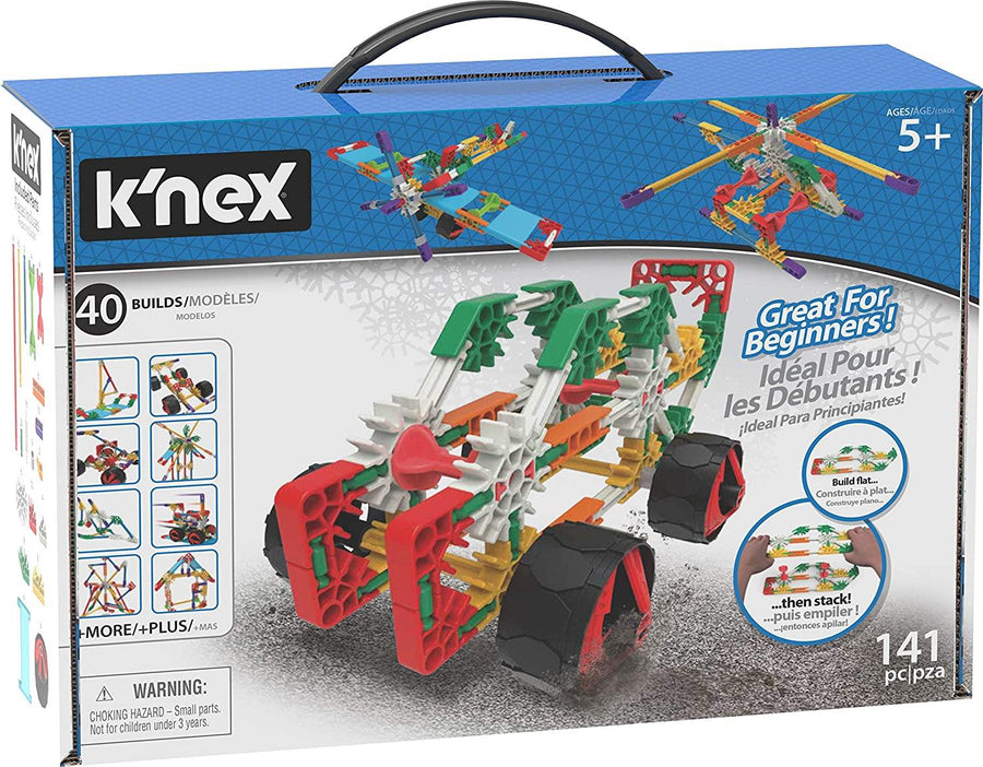 K'NEX 15210 Beginner 40 Model Building Set - Yachew