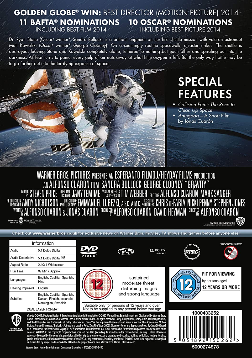 Gravity [DVD] [2013]