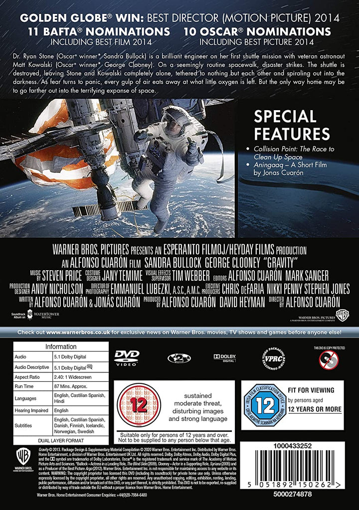 Gravity [DVD] [2013]