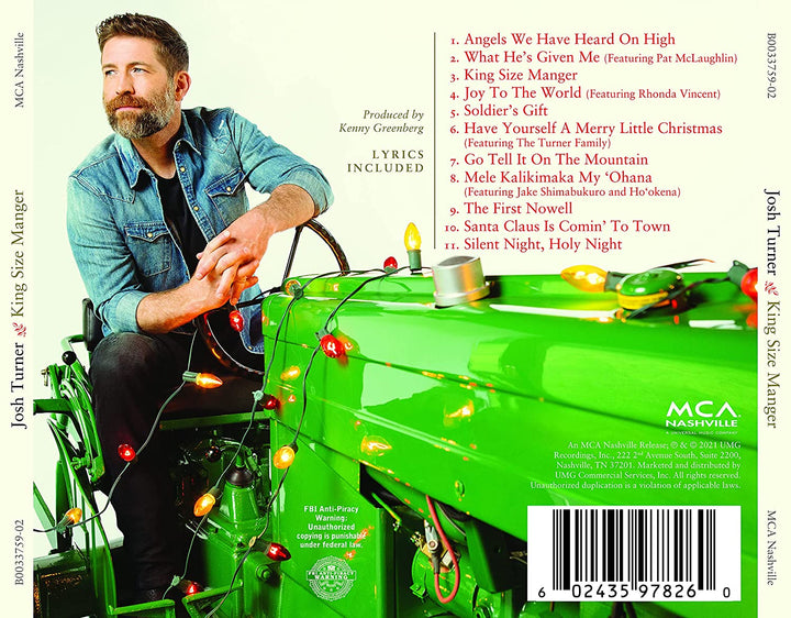 Josh Turner - King Size Manger [Audio CD]