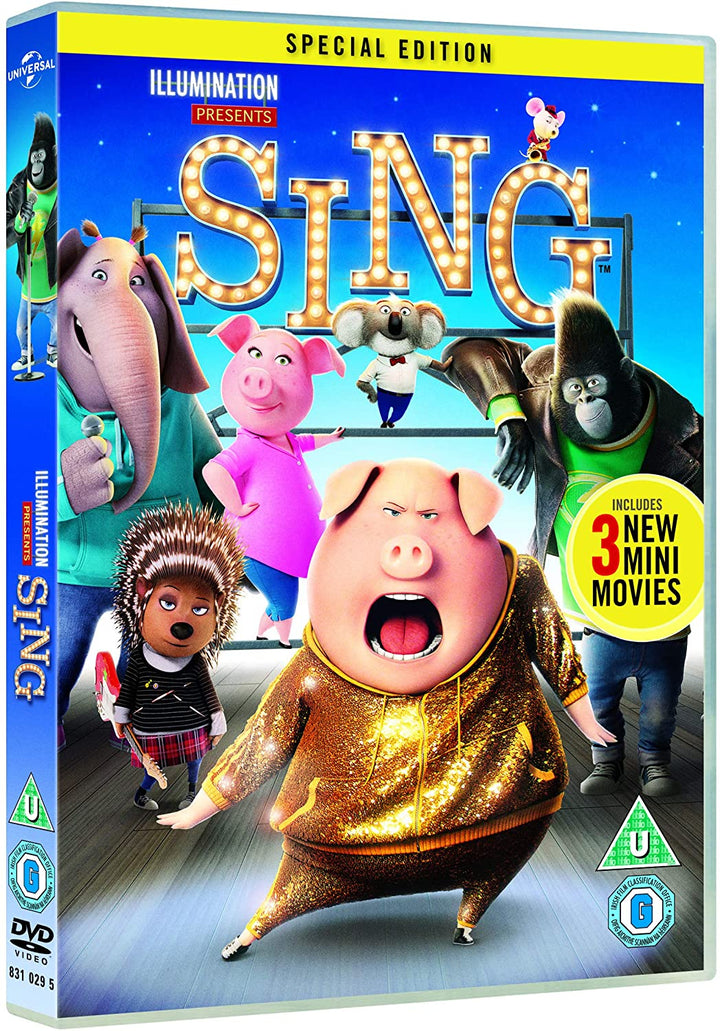 Sing [2017] - Family/Musical  [DVD]