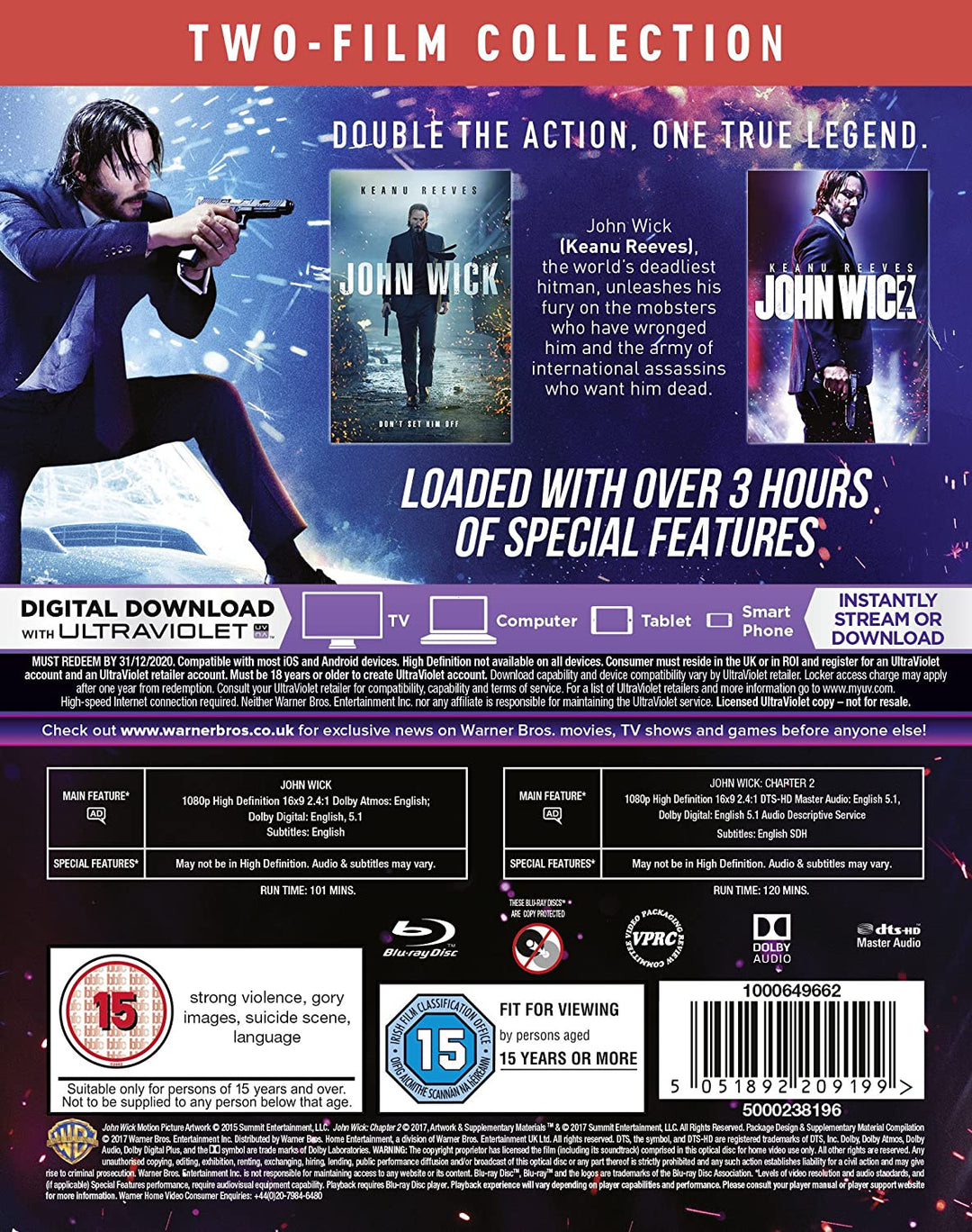 John Wick: Chapters 1 & 2