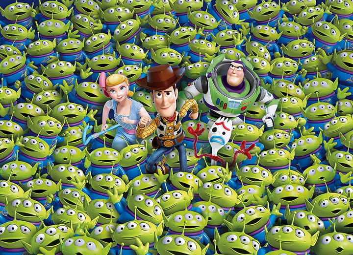 Clementoni 39499 Onmogelijke puzzel Disney Toy Story 4 puzzel van 1000 stukjes voor volwassenen