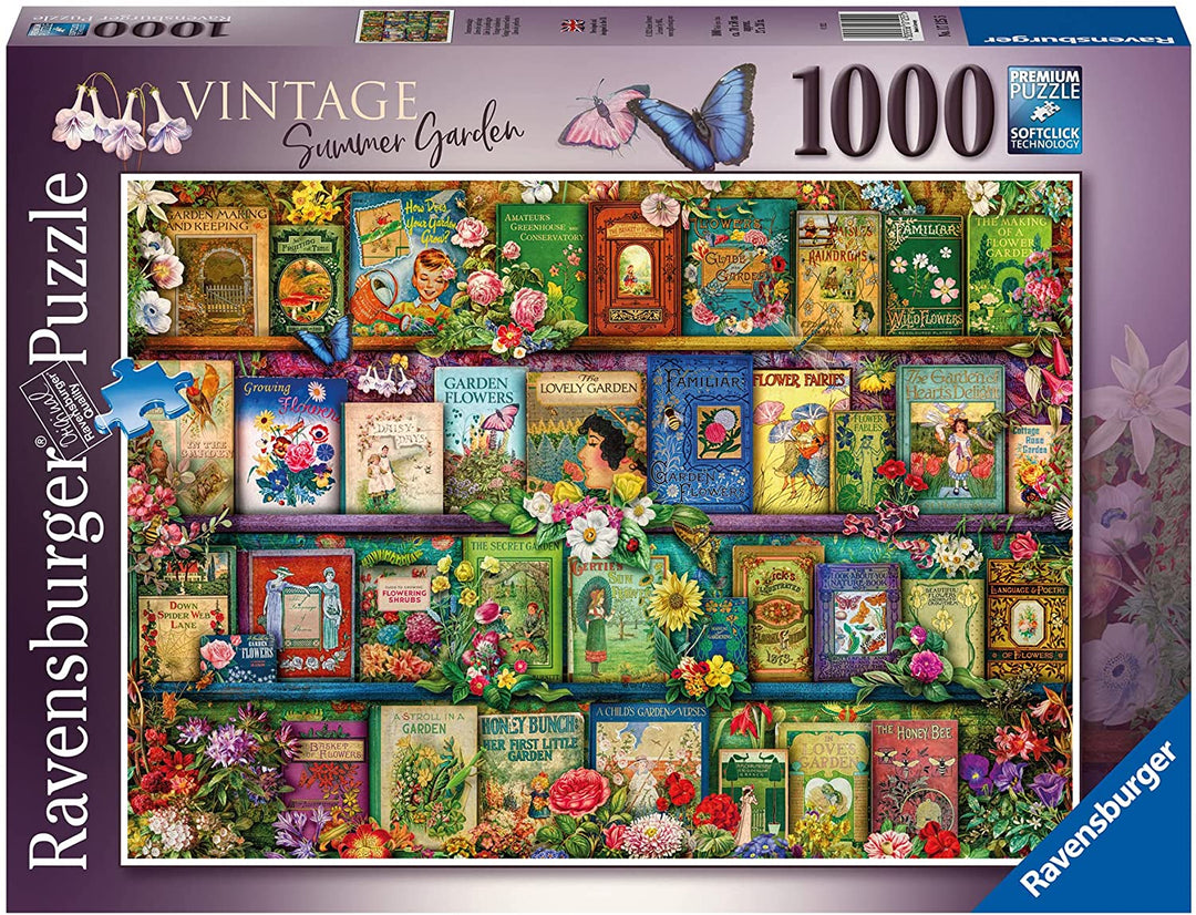 Ravensburger 17125 Vintage Summer Garden Aimee Stewart 1000pc