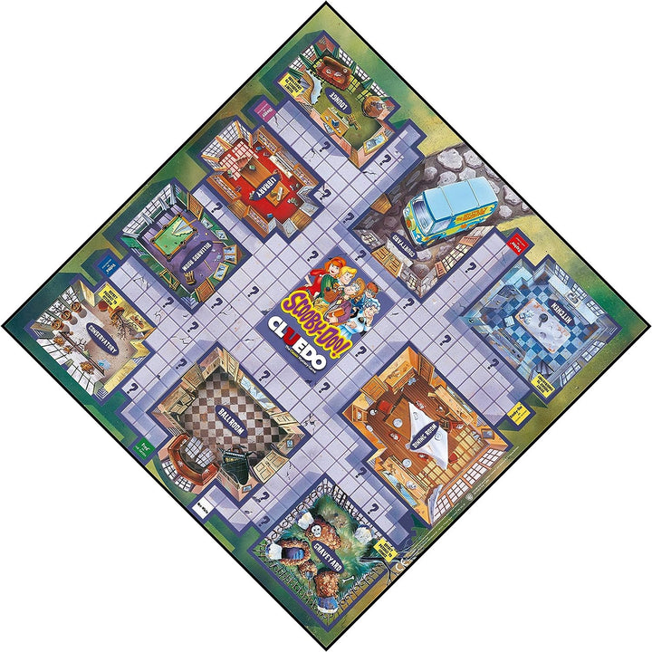 Winning Moves Scooby Doo Cluedo board game